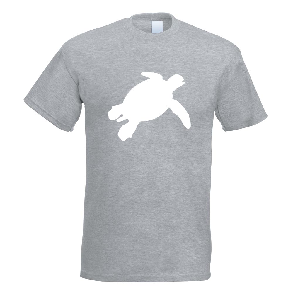 Schildkröte Silhouette T-Shirt Motiv bedruckt Funshirt Design Print - Picture 10 of 19