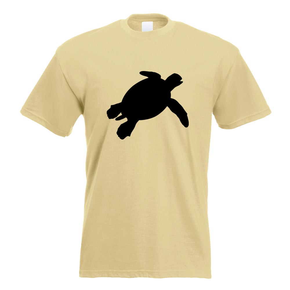 Schildkröte Silhouette T-Shirt Motiv bedruckt Funshirt Design Print - Picture 12 of 19