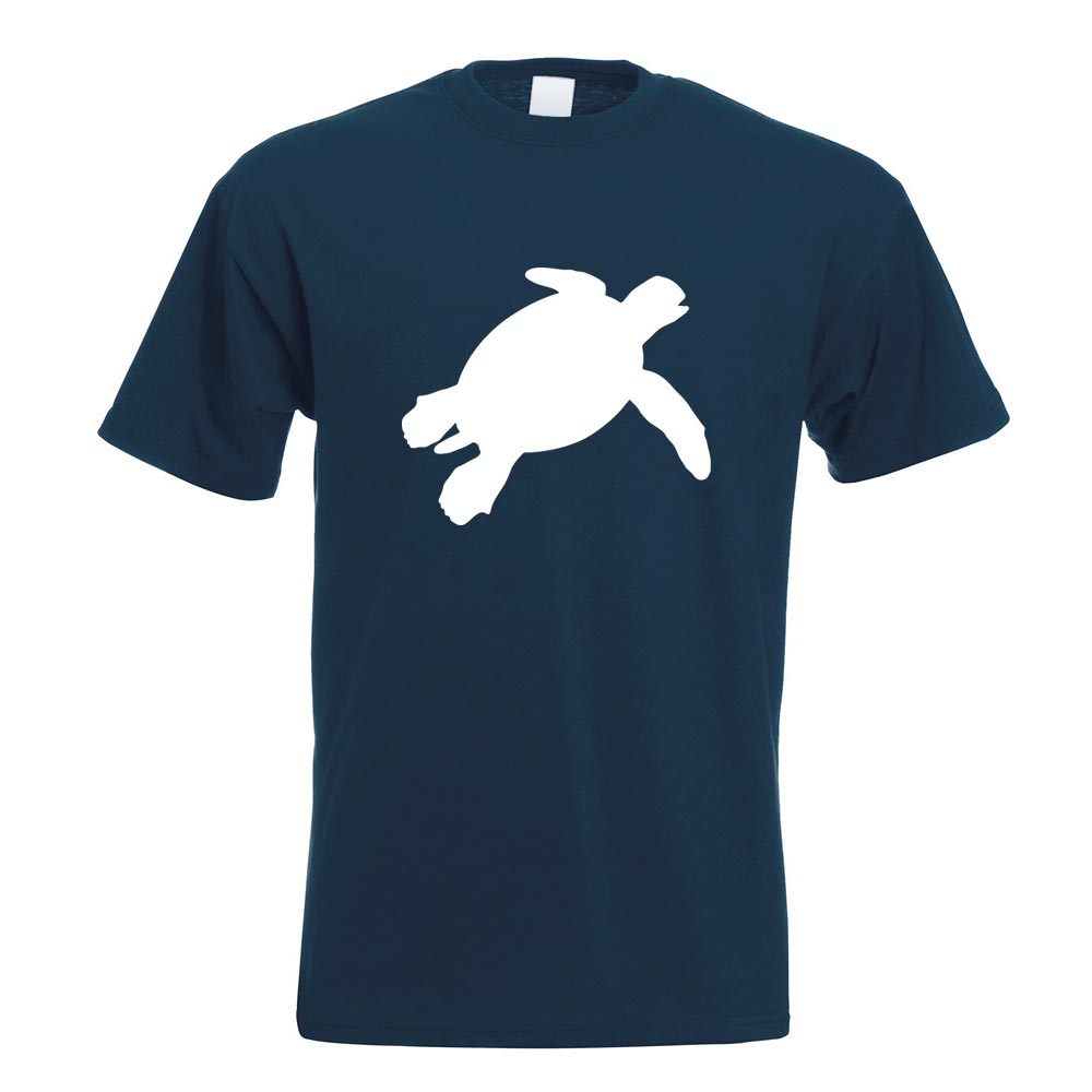 Schildkröte Silhouette T-Shirt Motiv bedruckt Funshirt Design Print - Picture 13 of 19