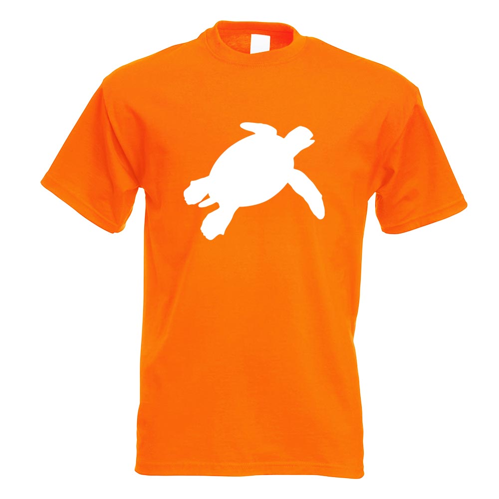 Schildkröte Silhouette T-Shirt Motiv bedruckt Funshirt Design Print - Picture 15 of 19