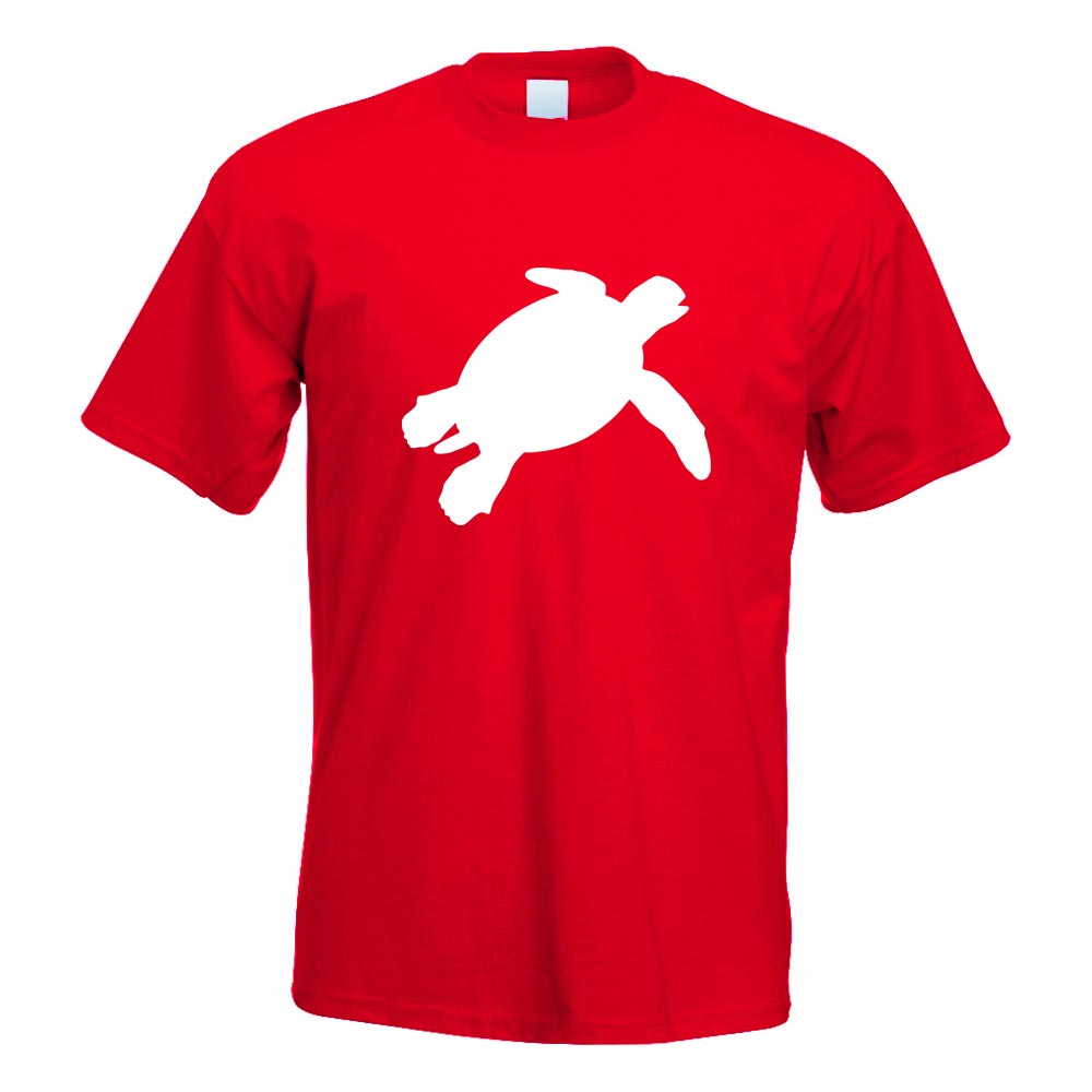 Schildkröte Silhouette T-Shirt Motiv bedruckt Funshirt Design Print - Picture 16 of 19