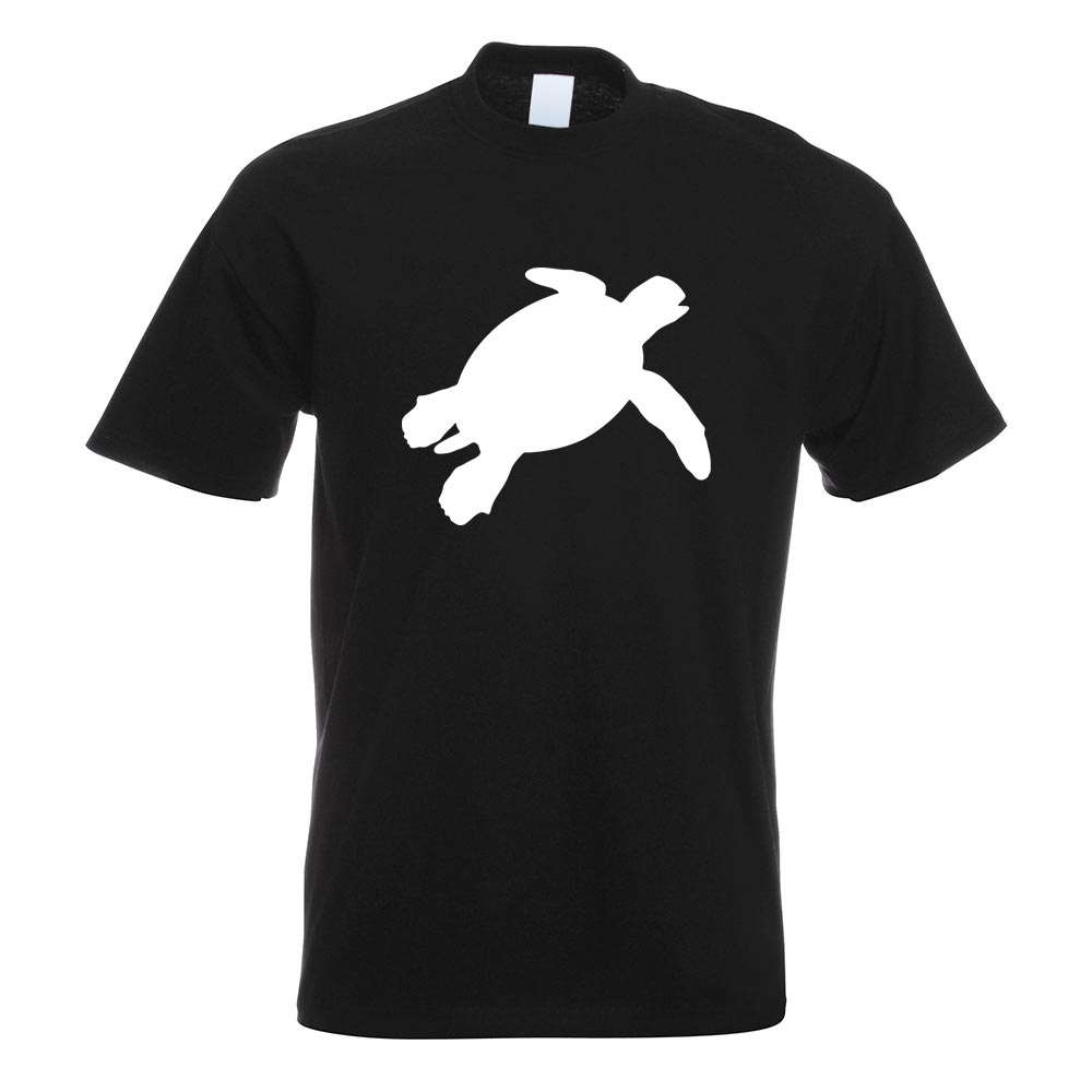 Schildkröte Silhouette T-Shirt Motiv bedruckt Funshirt Design Print - Picture 18 of 19