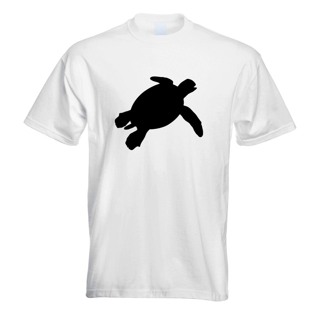 Schildkröte Silhouette T-Shirt Motiv bedruckt Funshirt Design Print - Picture 19 of 19