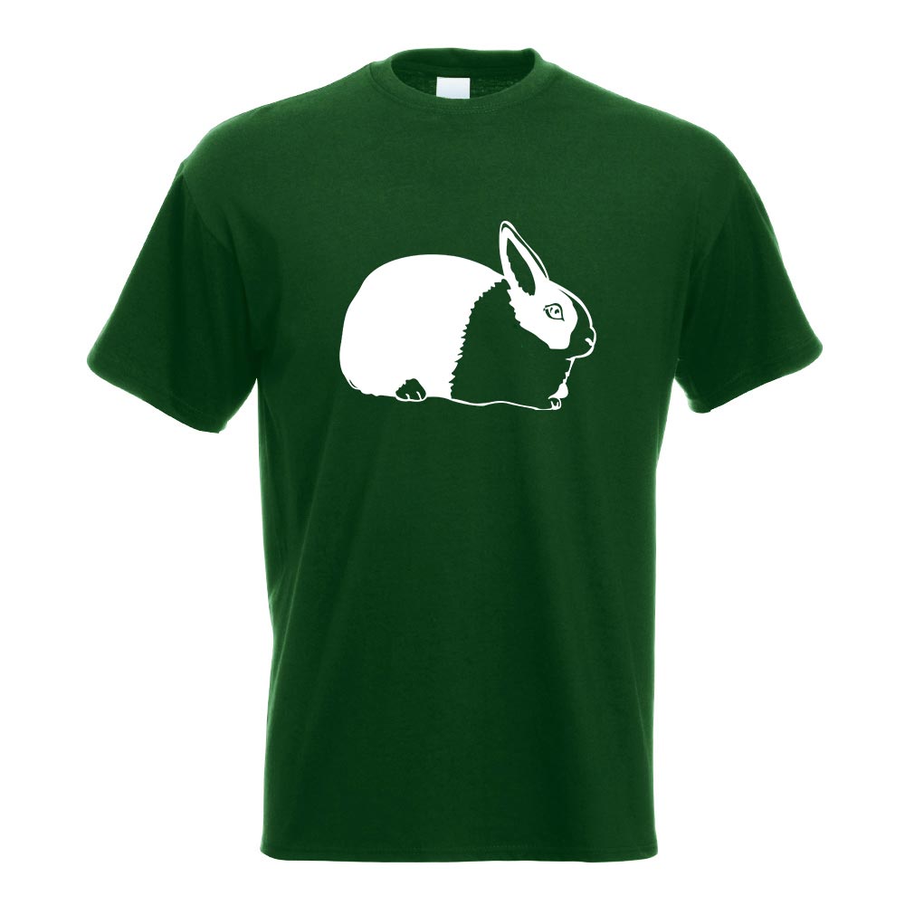 Pictogramme De Lapin - T-Shirt Avec Motif De Lapin Imprimé Design Fun - Picture 7 of 19