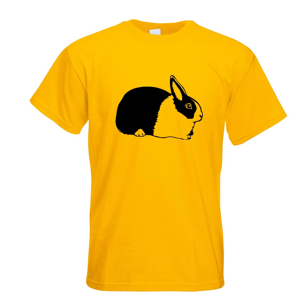 Pictogramme De Lapin - T-Shirt Avec Motif De Lapin Imprimé Design Fun - Picture 8 of 19