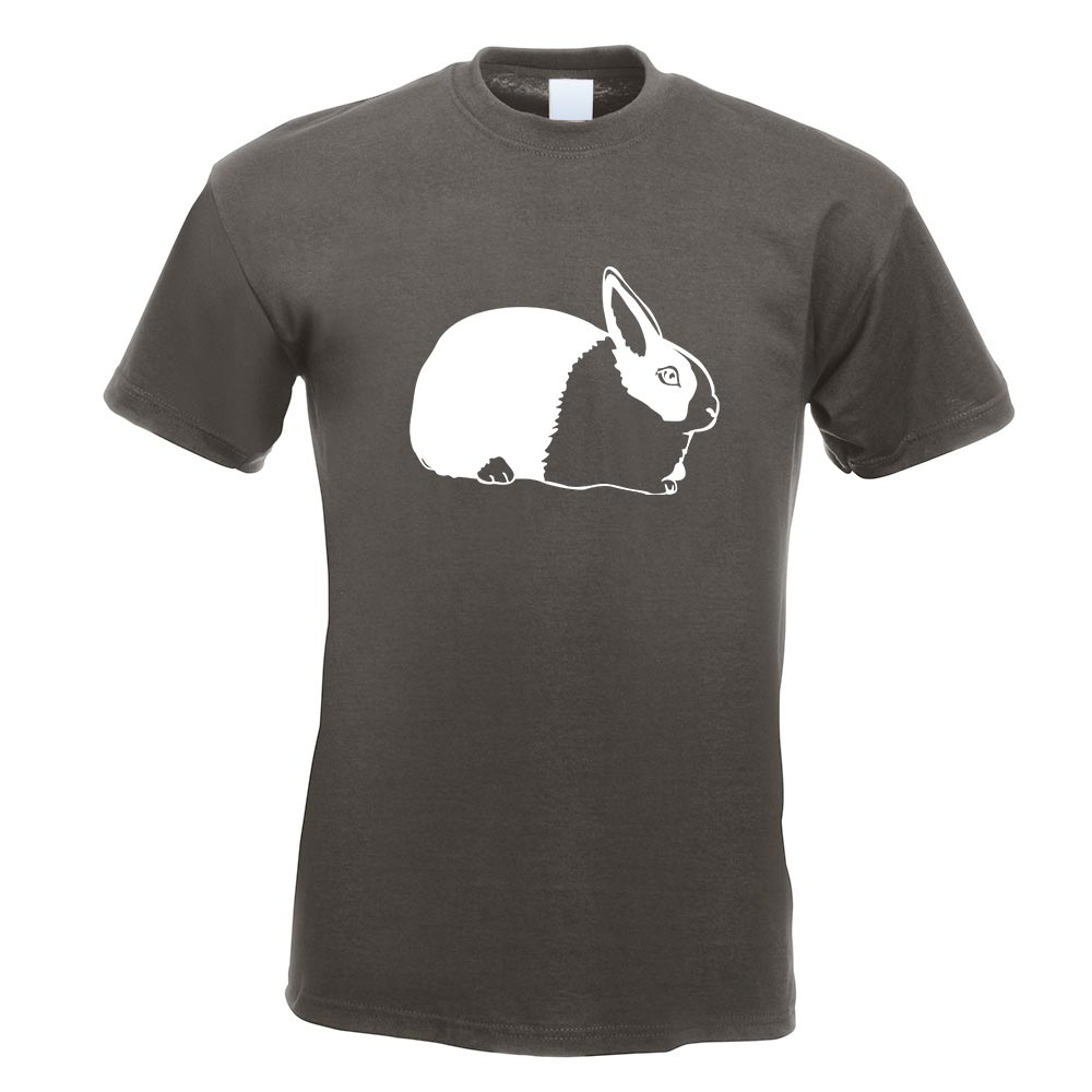 Pictogramme De Lapin - T-Shirt Avec Motif De Lapin Imprimé Design Fun - Picture 9 of 19