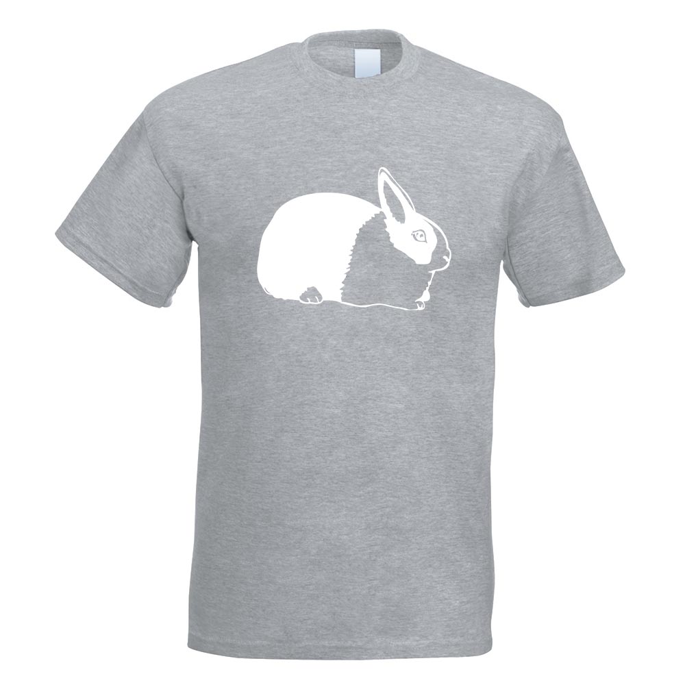 Pictogramme De Lapin - T-Shirt Avec Motif De Lapin Imprimé Design Fun - Picture 10 of 19