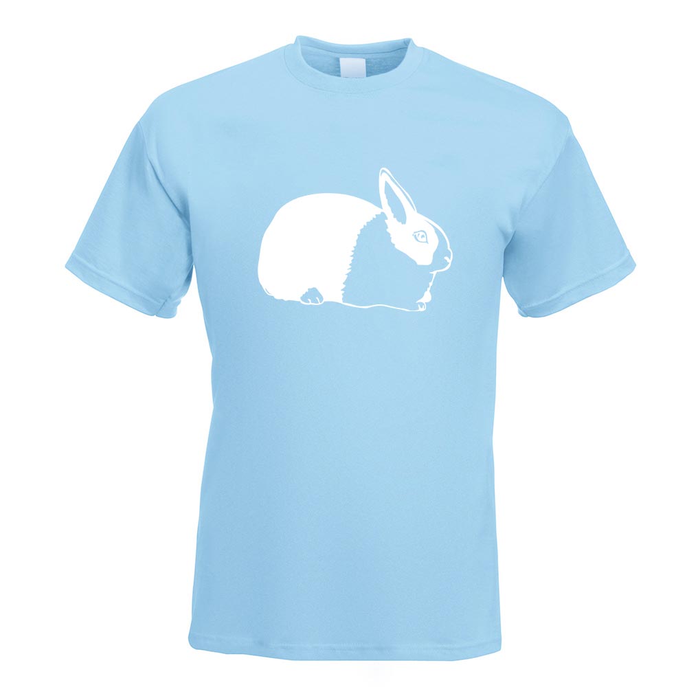 Pictogramme De Lapin - T-Shirt Avec Motif De Lapin Imprimé Design Fun - Picture 11 of 19