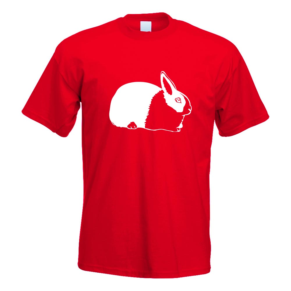 Pictogramme De Lapin - T-Shirt Avec Motif De Lapin Imprimé Design Fun - Picture 16 of 19