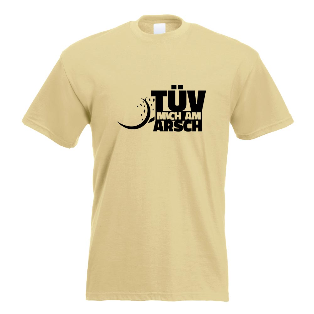 TÜV mich am Arsch - Leck mich! T-Shirt Motiv bedruckt Funshirt Design Print - Picture 12 of 19