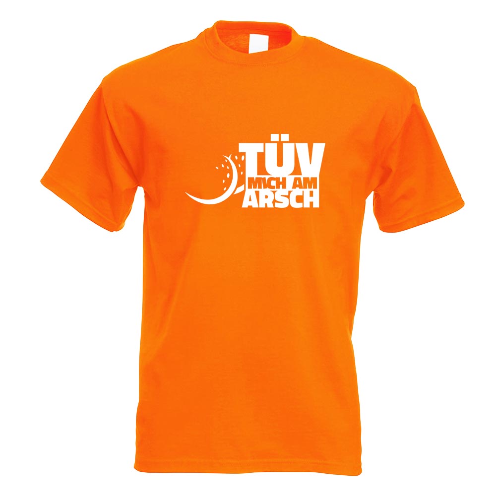 TÜV mich am Arsch - Leck mich! T-Shirt Motiv bedruckt Funshirt Design Print - Picture 15 of 19
