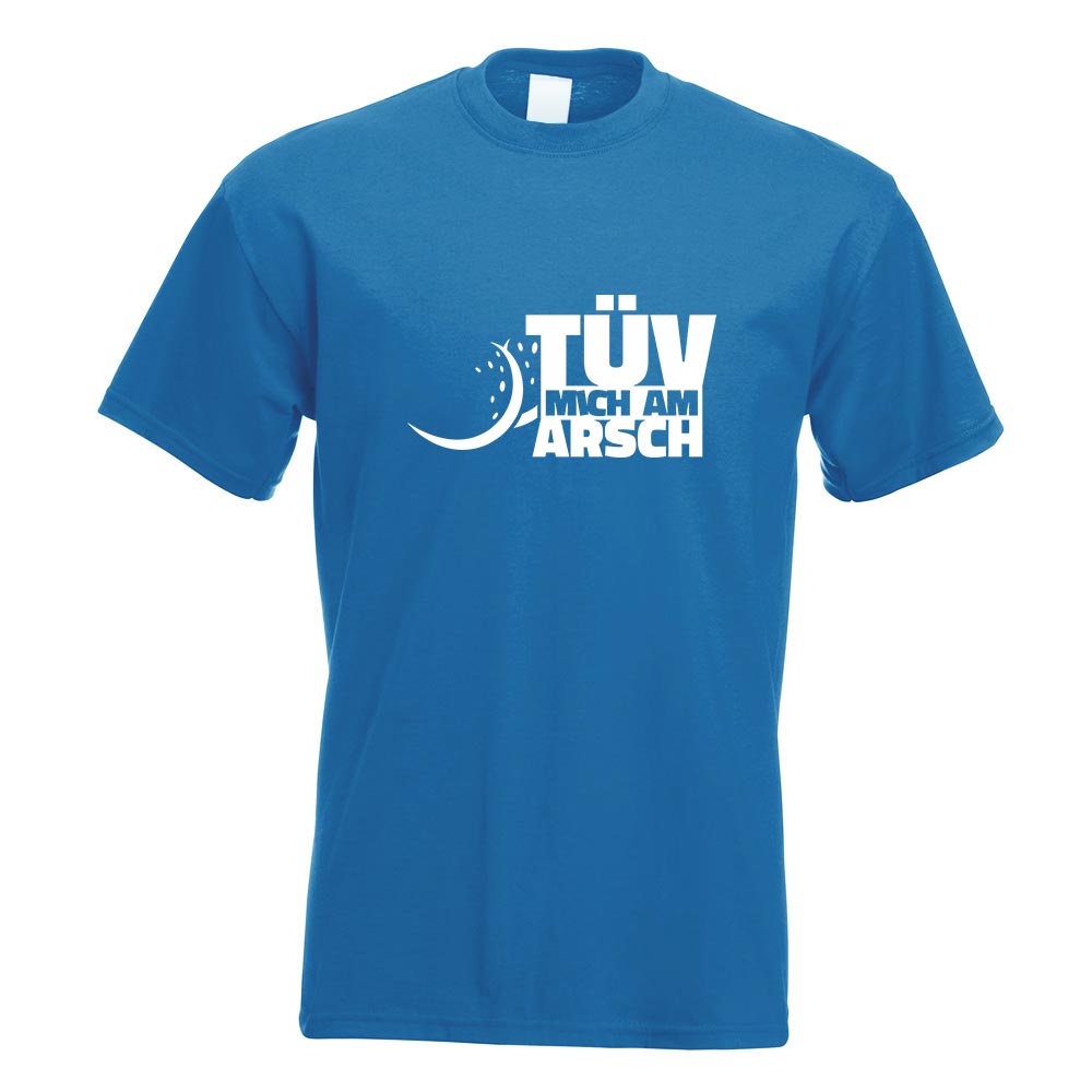 TÜV mich am Arsch - Leck mich! T-Shirt Motiv bedruckt Funshirt Design Print - Picture 17 of 19