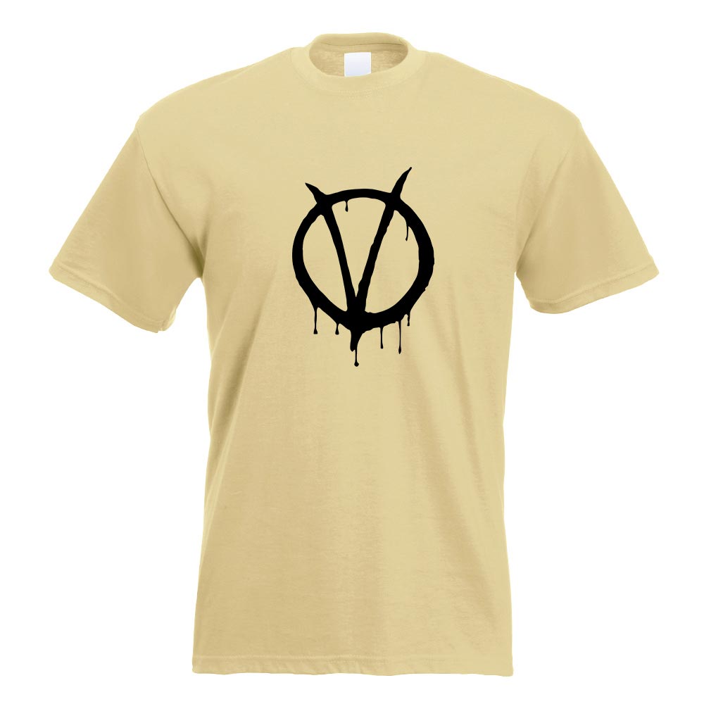 Vendetta Logo T-Shirt Motiv bedruckt Funshirt Design Print - Picture 12 of 19