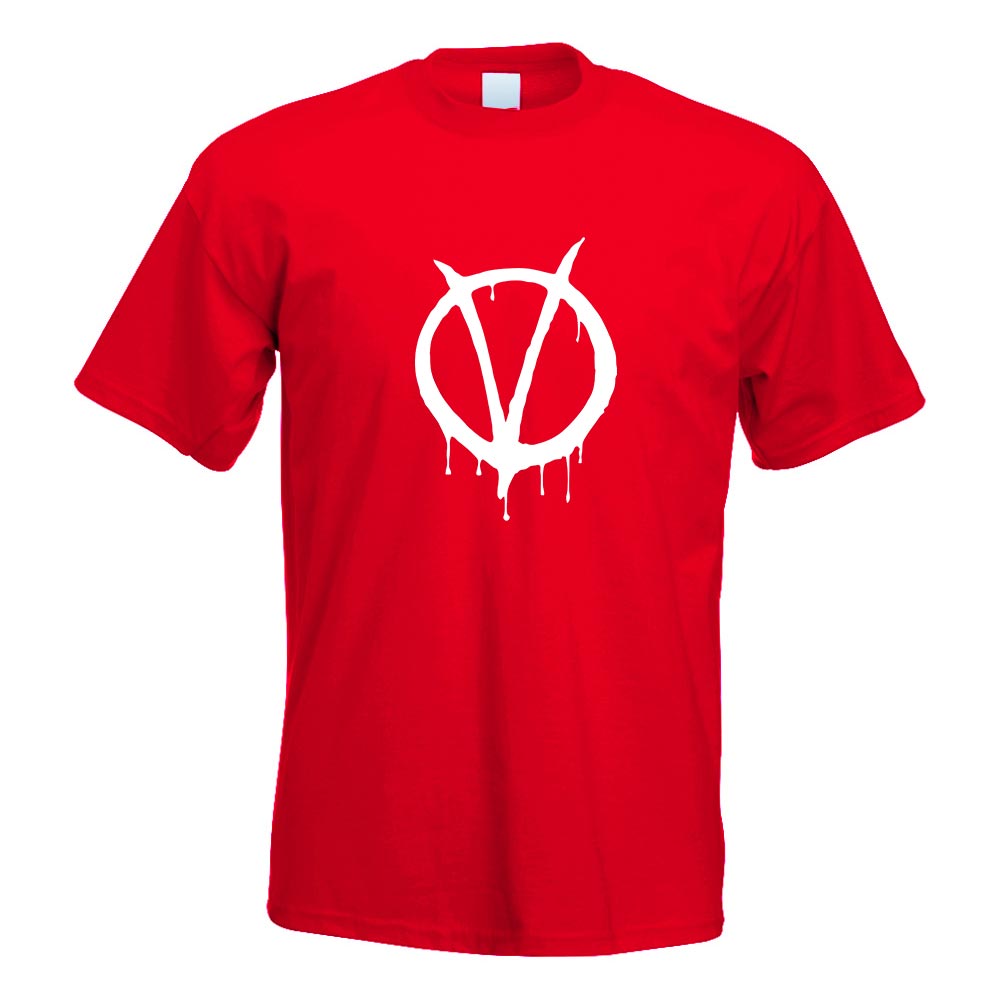Vendetta Logo T-Shirt Motiv bedruckt Funshirt Design Print - Picture 16 of 19