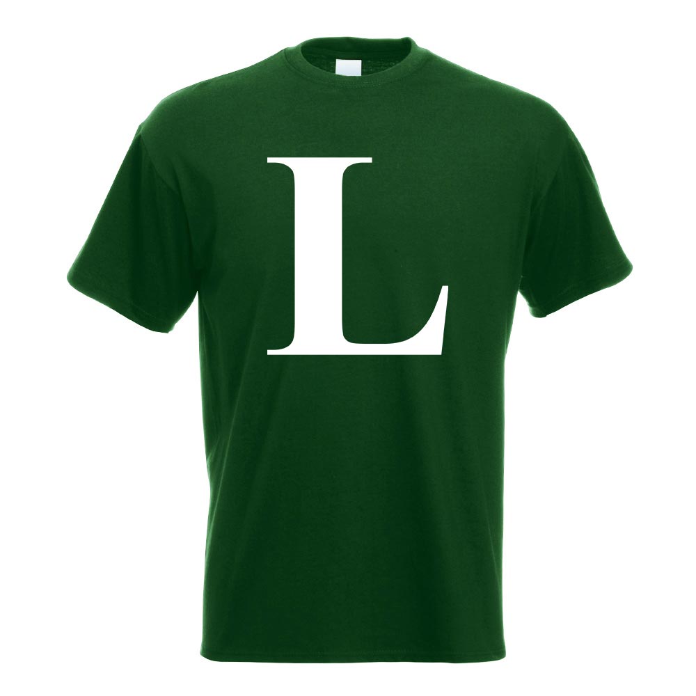 Buchstabe L - Alphabet T-Shirt Motiv bedruckt Funshirt Design Print - Picture 7 of 19