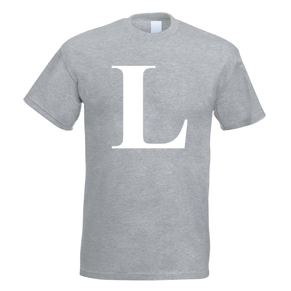 Buchstabe L - Alphabet T-Shirt Motiv bedruckt Funshirt Design Print - Picture 10 of 19