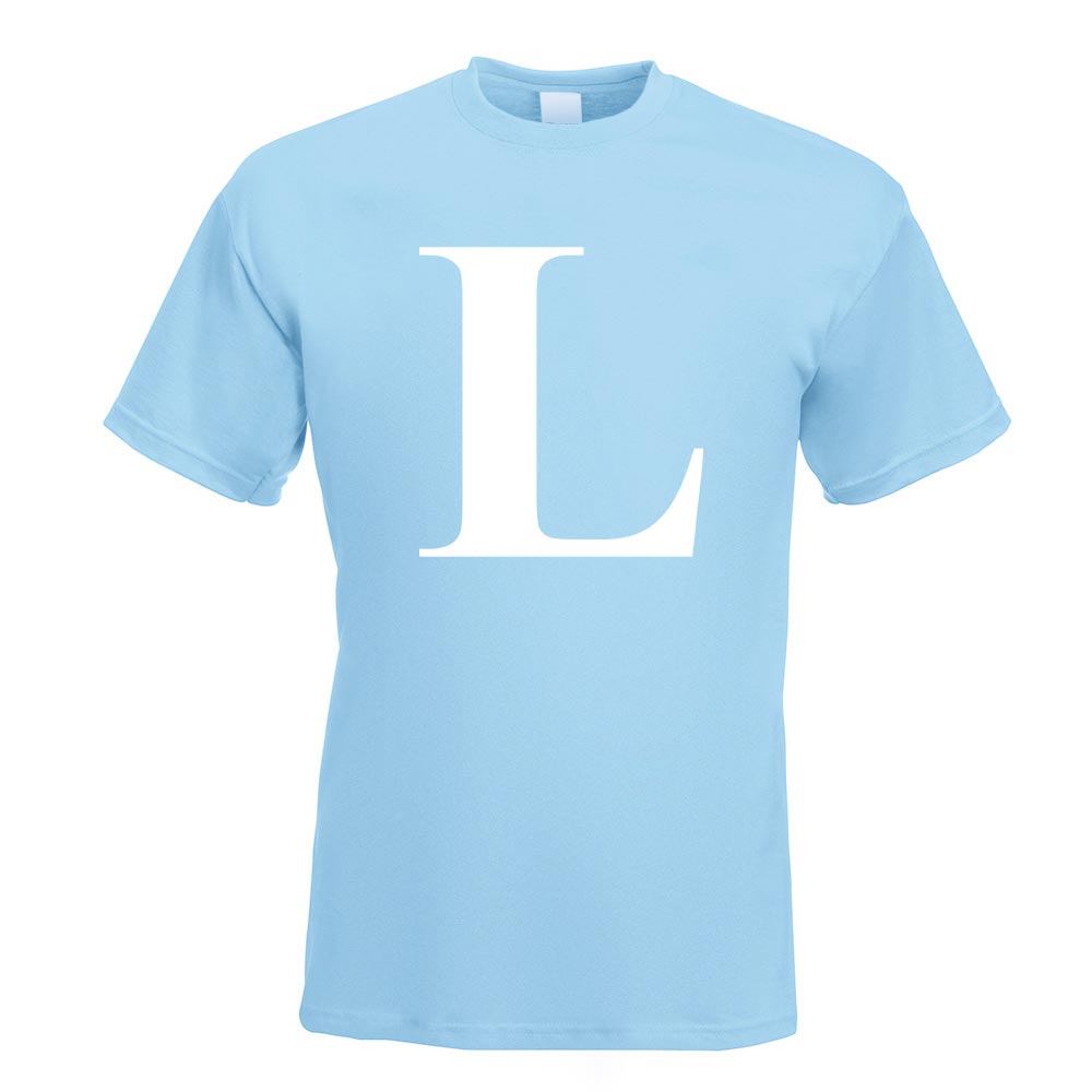 Buchstabe L - Alphabet T-Shirt Motiv bedruckt Funshirt Design Print - Picture 11 of 19