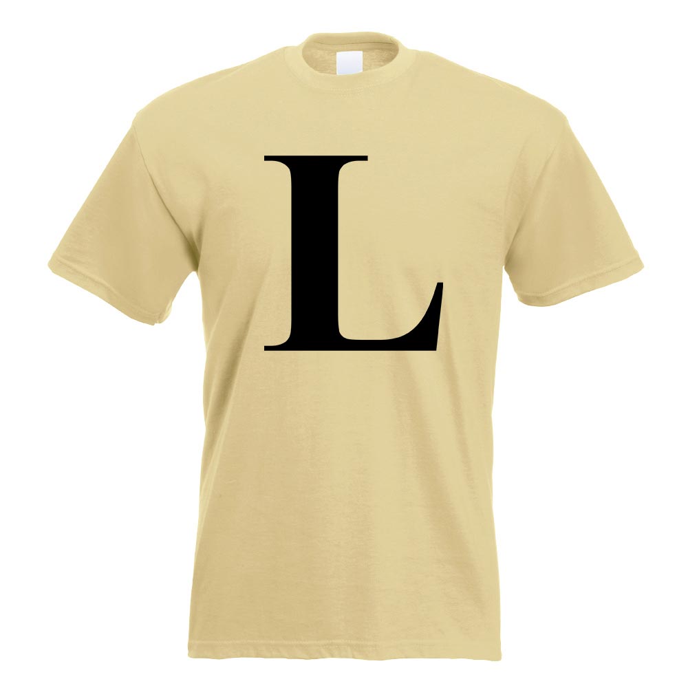 Buchstabe L - Alphabet T-Shirt Motiv bedruckt Funshirt Design Print - Picture 12 of 19