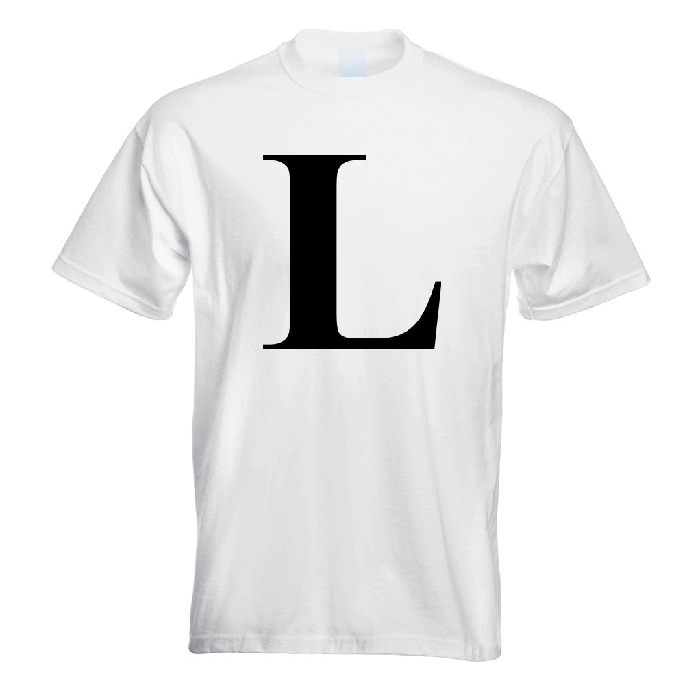 Buchstabe L - Alphabet T-Shirt Motiv bedruckt Funshirt Design Print - Picture 19 of 19