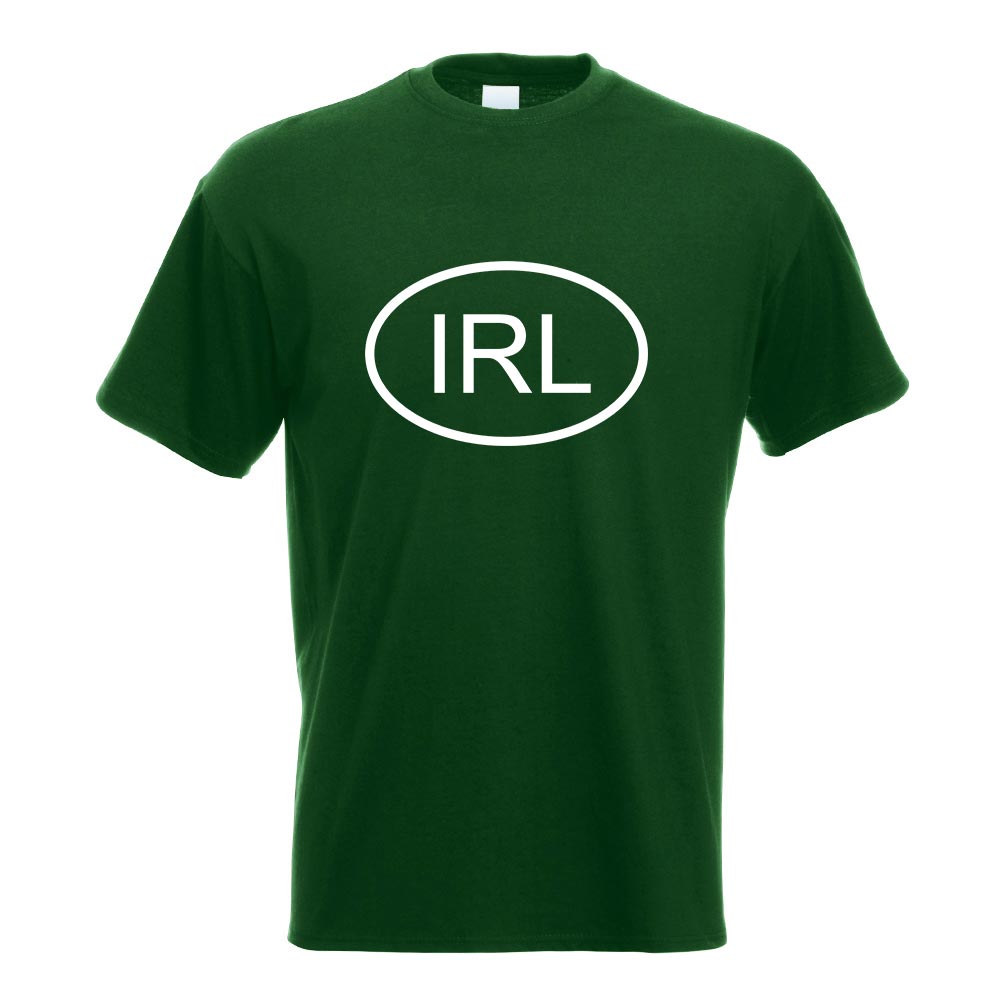 T-Shirt Irlande IRL Imprimé Design Funshirt - Picture 7 of 19
