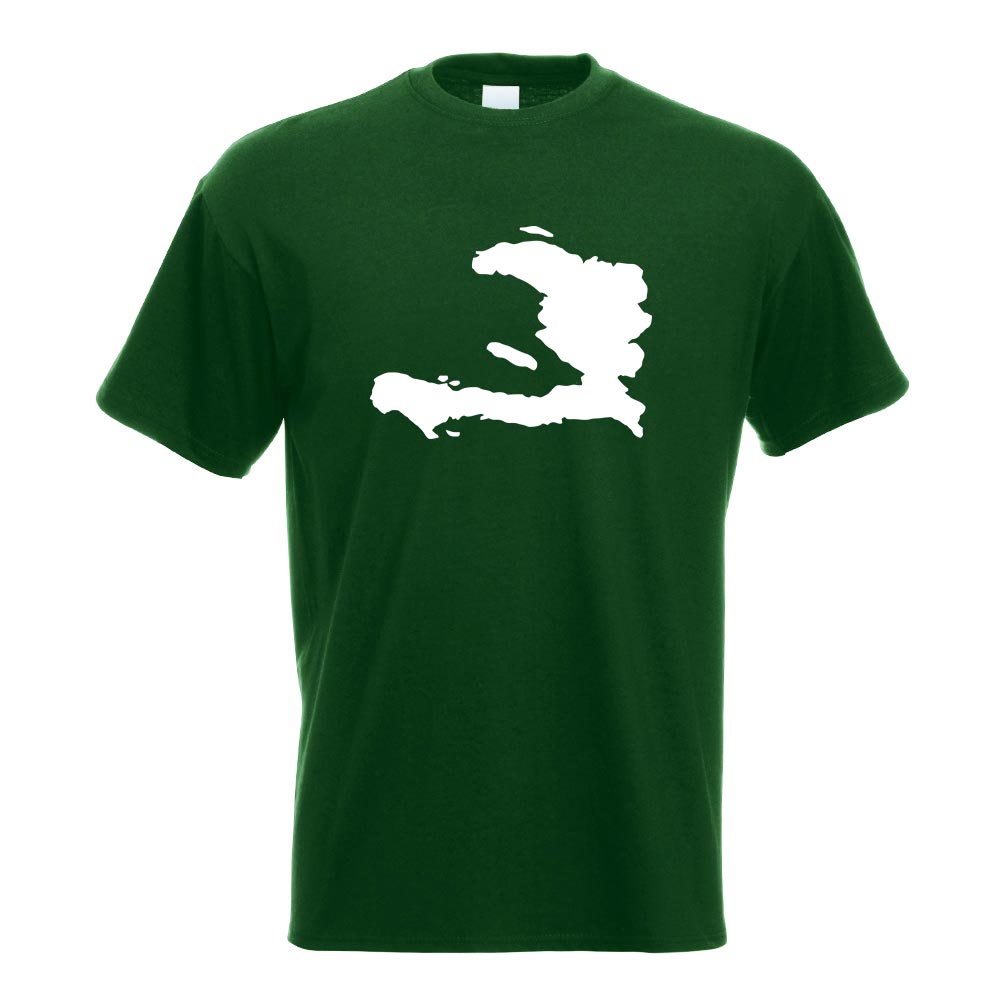Haiti Umriss Kontur T-Shirt Motiv bedruckt Funshirt Design Print - Picture 14 of 19