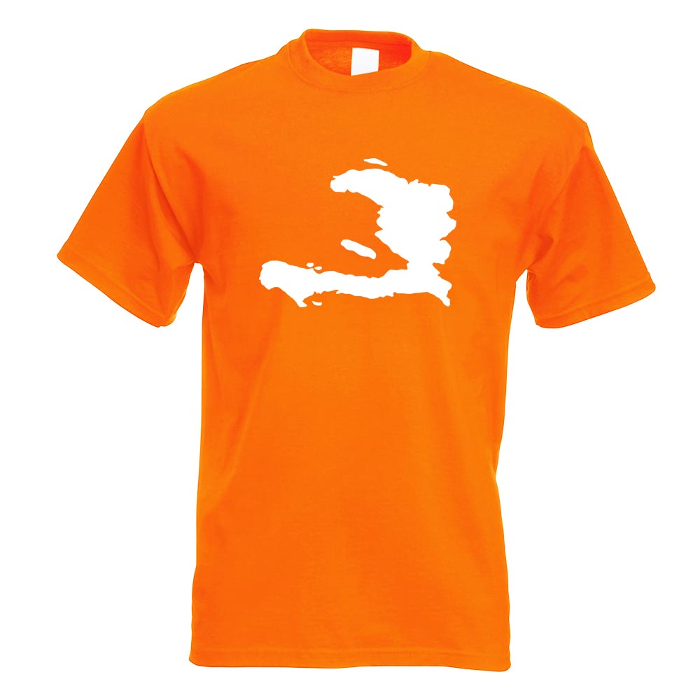 Haiti Umriss Kontur T-Shirt Motiv bedruckt Funshirt Design Print - Picture 18 of 19