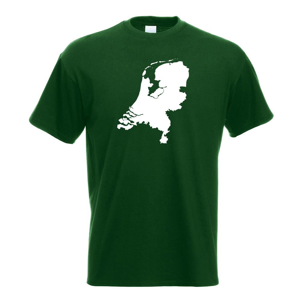 Niederlande Umriss Kontur T-Shirt Motiv bedruckt Funshirt Design Print - Picture 7 of 19