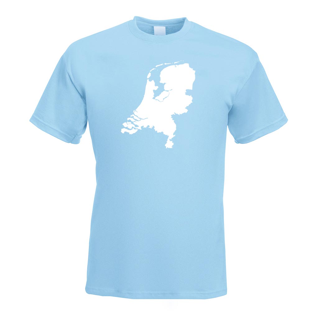 Niederlande Umriss Kontur T-Shirt Motiv bedruckt Funshirt Design Print - Picture 11 of 19