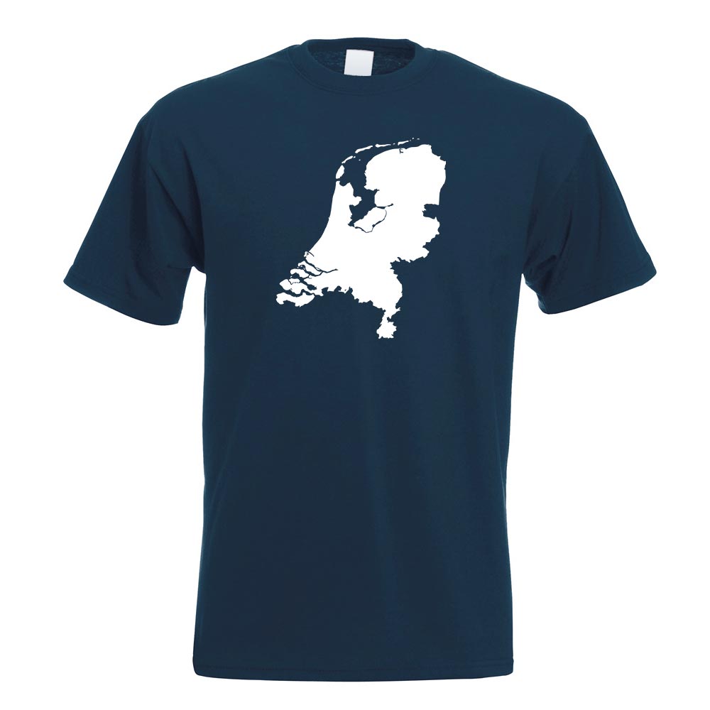 Niederlande Umriss Kontur T-Shirt Motiv bedruckt Funshirt Design Print - Picture 13 of 19