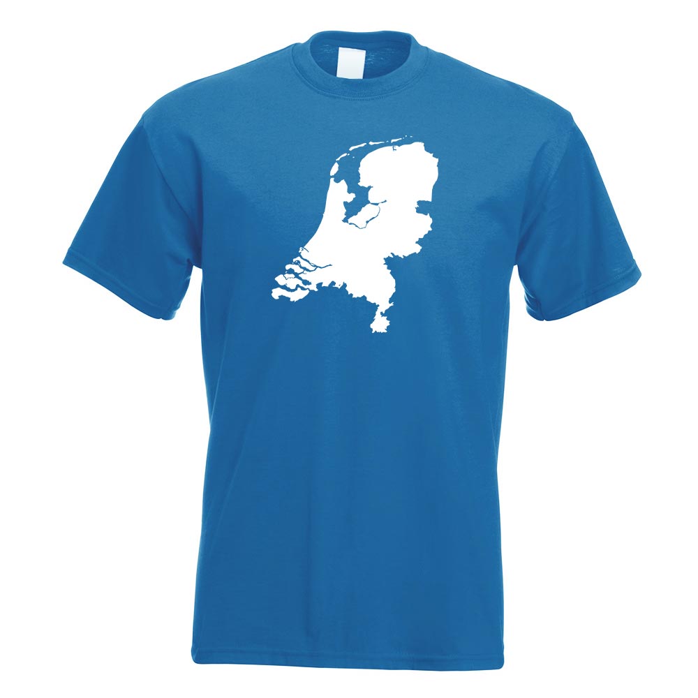 Niederlande Umriss Kontur T-Shirt Motiv bedruckt Funshirt Design Print - Picture 17 of 19