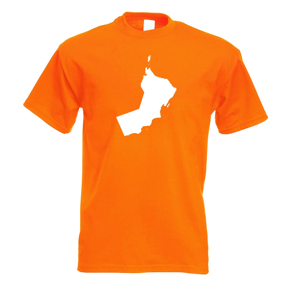 Oman Umriss Kontur T-Shirt Motiv bedruckt Funshirt Design Print - Picture 15 of 19
