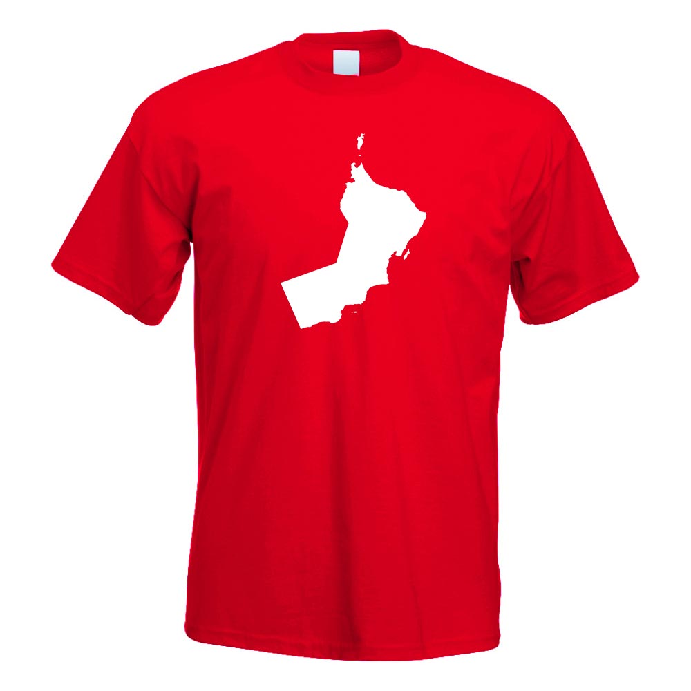 Oman Umriss Kontur T-Shirt Motiv bedruckt Funshirt Design Print - Picture 16 of 19