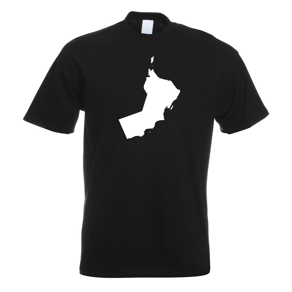 Oman Umriss Kontur T-Shirt Motiv bedruckt Funshirt Design Print - Picture 18 of 19