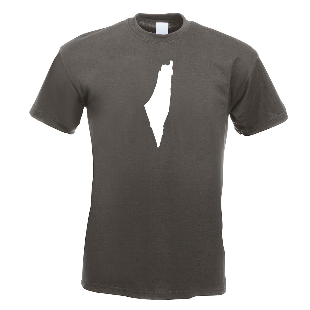 Palästina Umriss Kontur T-Shirt Motiv bedruckt Funshirt Design Print - Picture 9 of 19