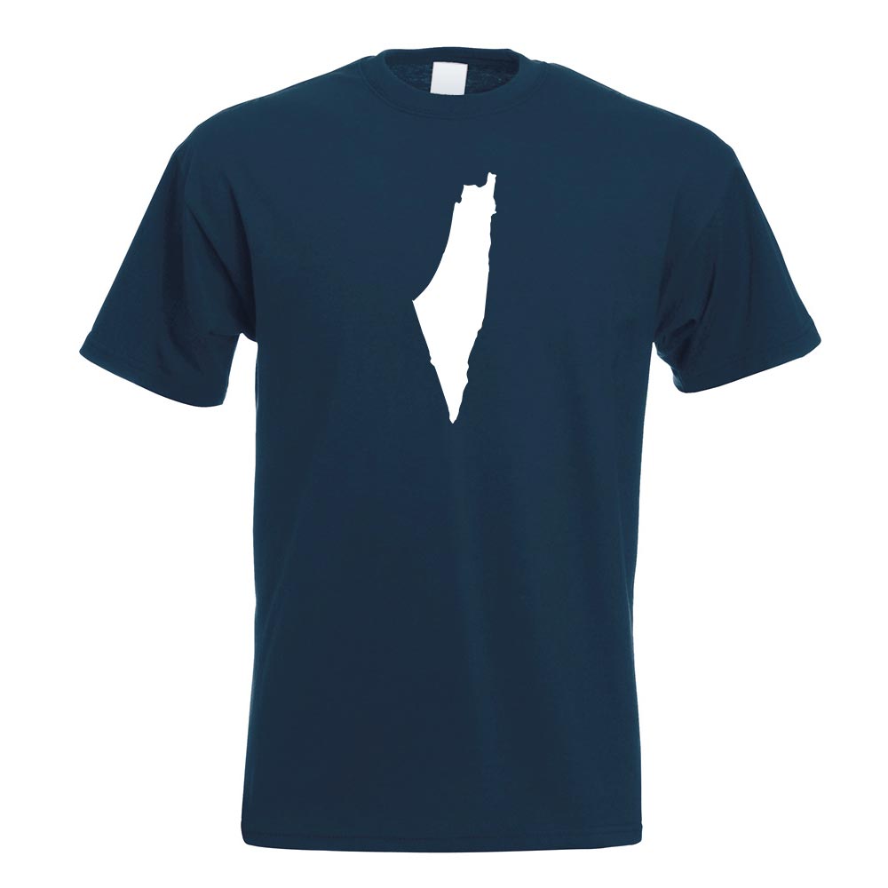 Palästina Umriss Kontur T-Shirt Motiv bedruckt Funshirt Design Print - Picture 13 of 19