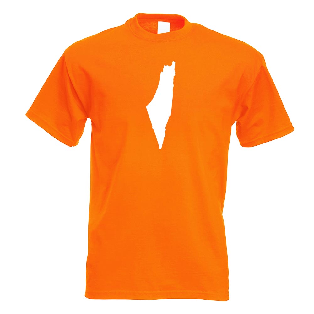 Palästina Umriss Kontur T-Shirt Motiv bedruckt Funshirt Design Print - Picture 15 of 19