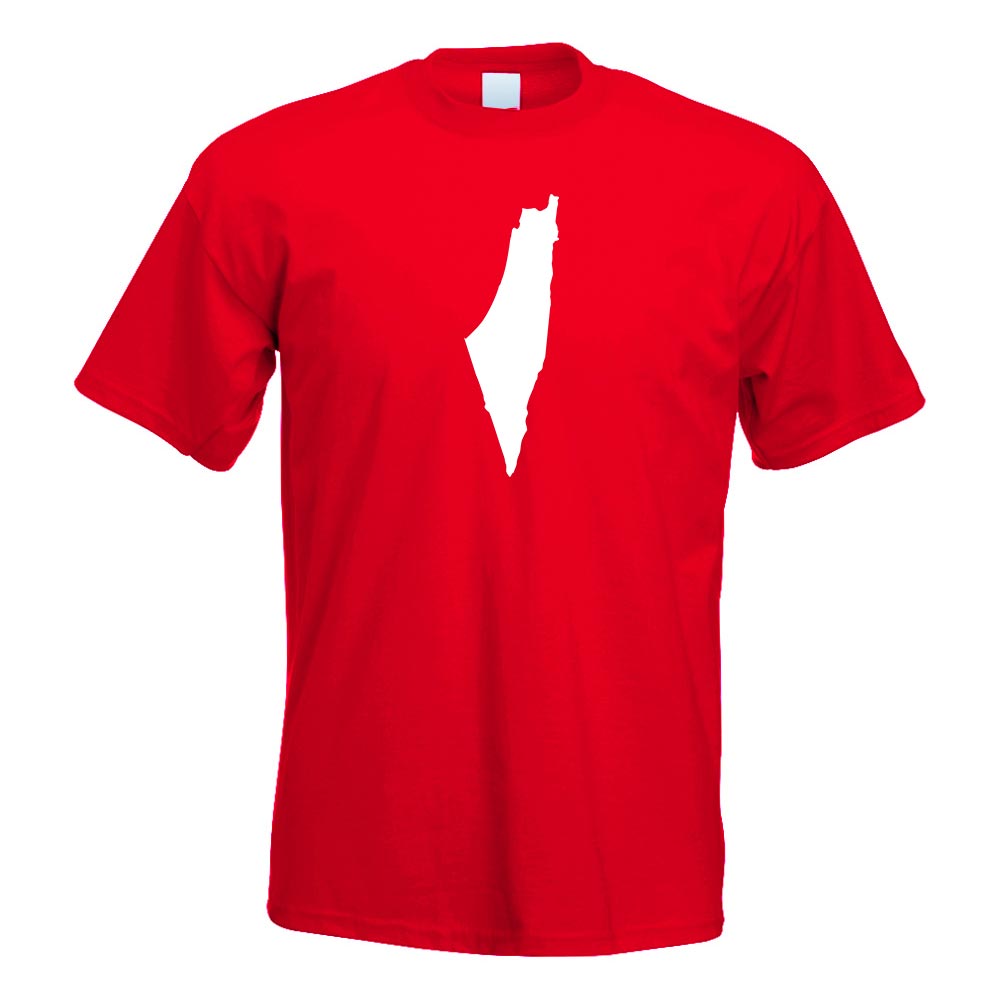 Palästina Umriss Kontur T-Shirt Motiv bedruckt Funshirt Design Print - Picture 16 of 19