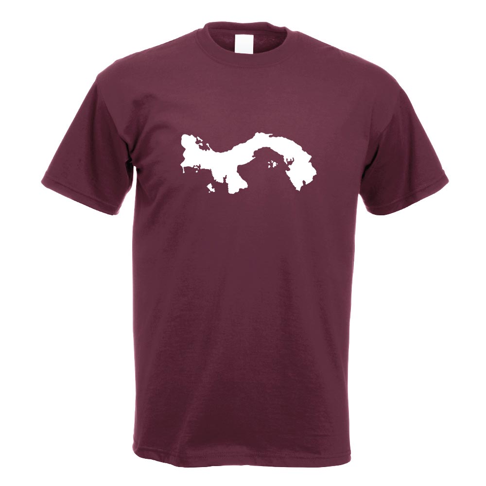 Panama Umriss Kontur T-Shirt Motiv bedruckt Funshirt Design Print - Picture 5 of 19