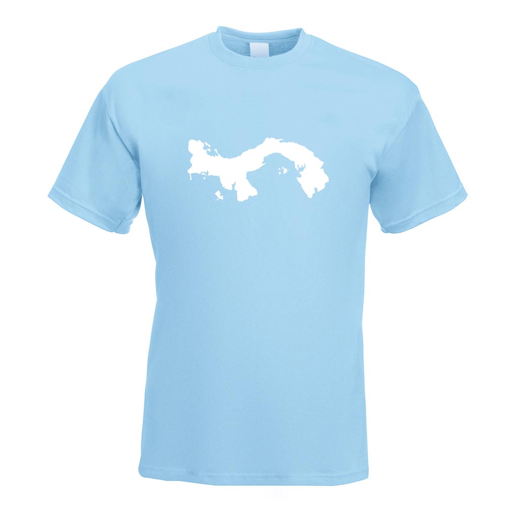 Panama Umriss Kontur T-Shirt Motiv bedruckt Funshirt Design Print - Picture 11 of 19