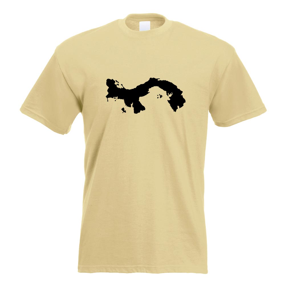 Panama Umriss Kontur T-Shirt Motiv bedruckt Funshirt Design Print - Picture 12 of 19