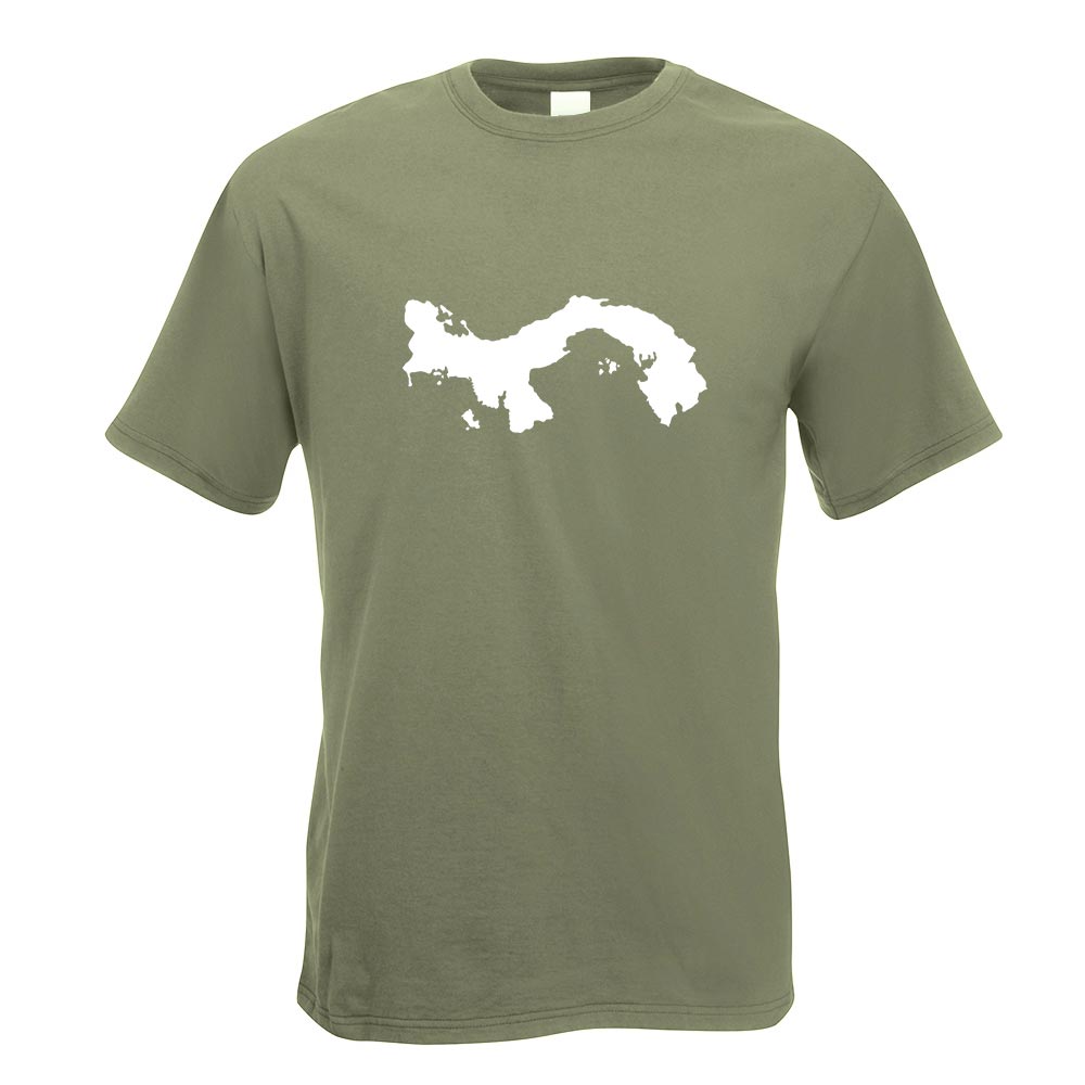 Panama Umriss Kontur T-Shirt Motiv bedruckt Funshirt Design Print - Picture 14 of 19