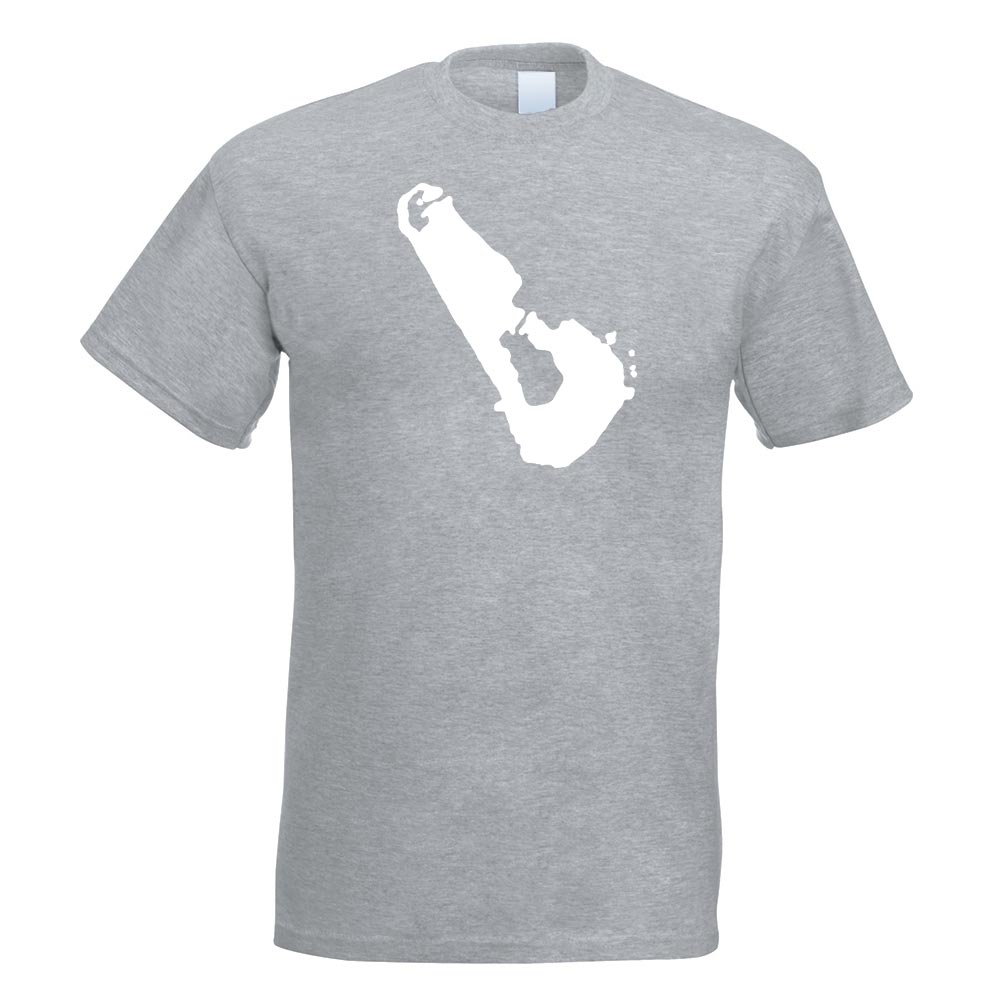 Tuvalu Umriss Kontur T-Shirt Motiv bedruckt Funshirt Design Print - Bild 10 von 19