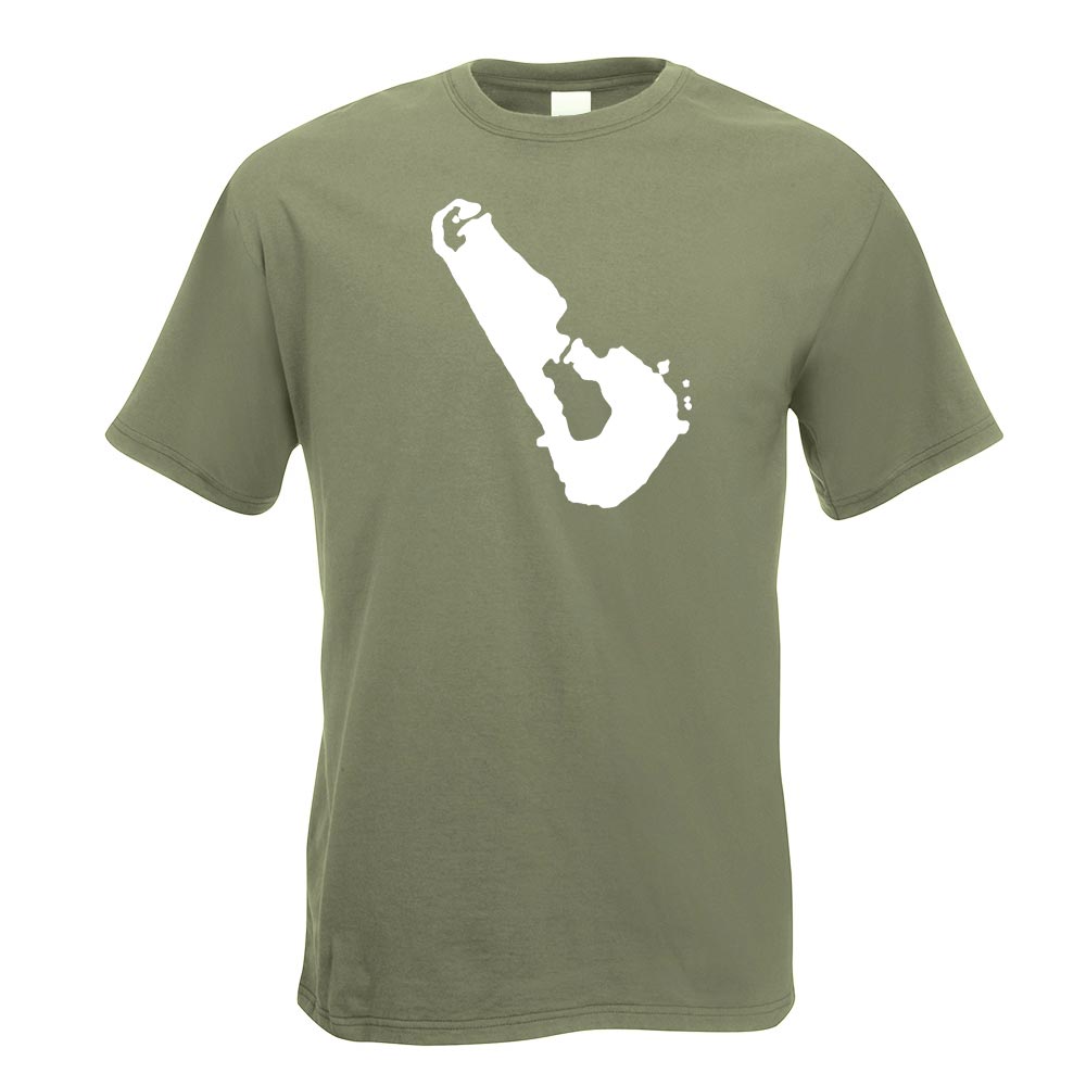 Tuvalu Umriss Kontur T-Shirt Motiv bedruckt Funshirt Design Print - Bild 14 von 19