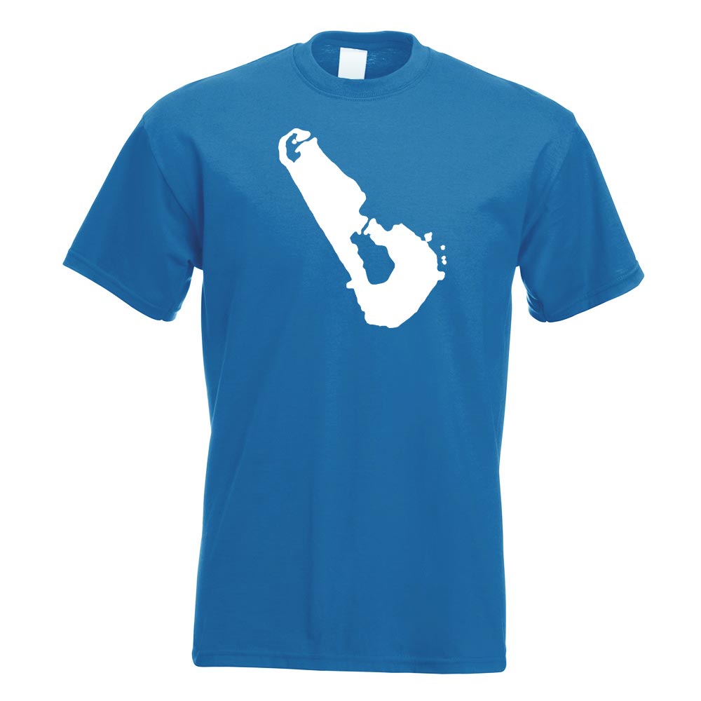 Tuvalu Umriss Kontur T-Shirt Motiv bedruckt Funshirt Design Print - Bild 17 von 19