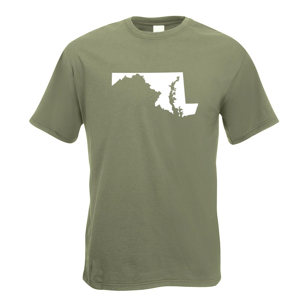 USA - Bundesstaat - Maryland T-Shirt Motiv bedruckt Funshirt Design Print - Picture 14 of 19