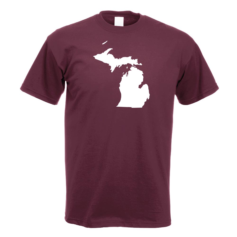 USA - Bundesstaat - Michigan T-Shirt Motiv bedruckt Funshirt Design Print - Picture 5 of 19