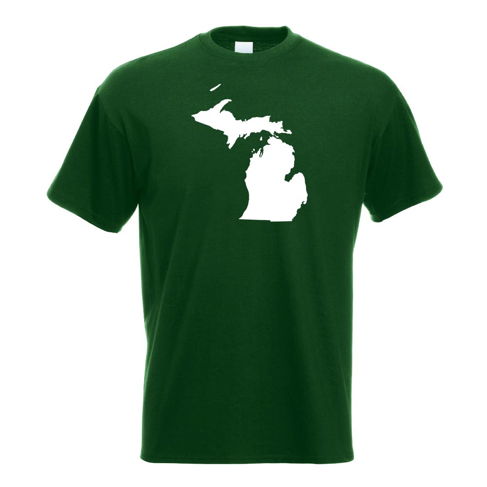 USA - Bundesstaat - Michigan T-Shirt Motiv bedruckt Funshirt Design Print - Picture 7 of 19