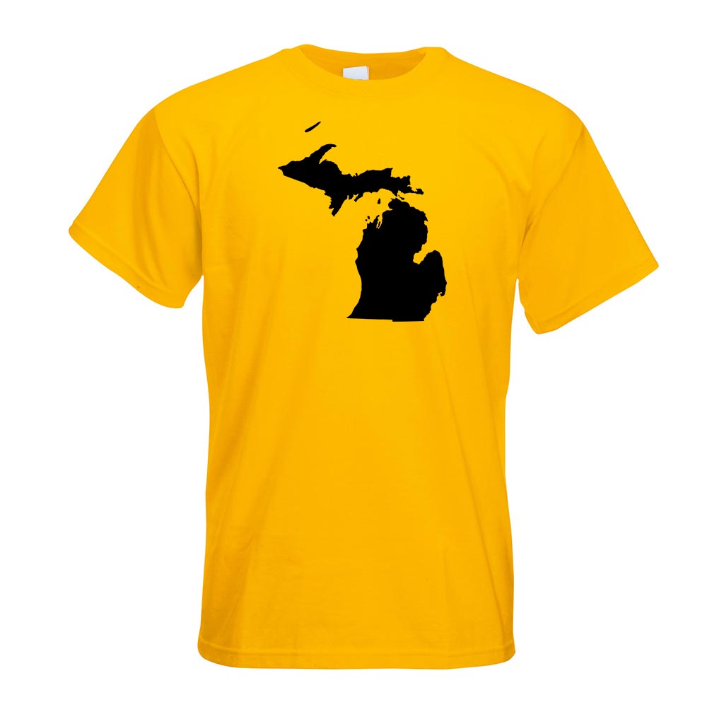 USA - Bundesstaat - Michigan T-Shirt Motiv bedruckt Funshirt Design Print - Picture 8 of 19