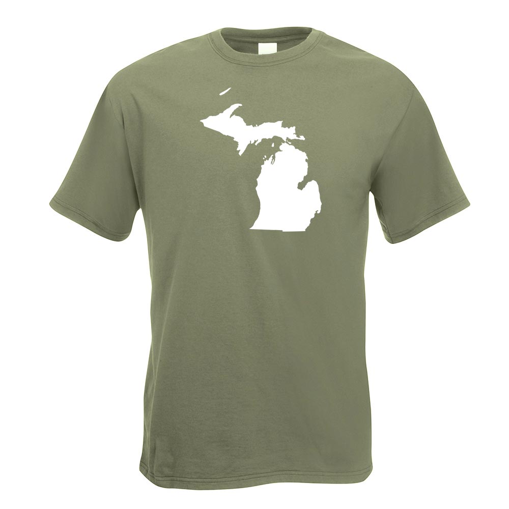 USA - Bundesstaat - Michigan T-Shirt Motiv bedruckt Funshirt Design Print - Picture 14 of 19
