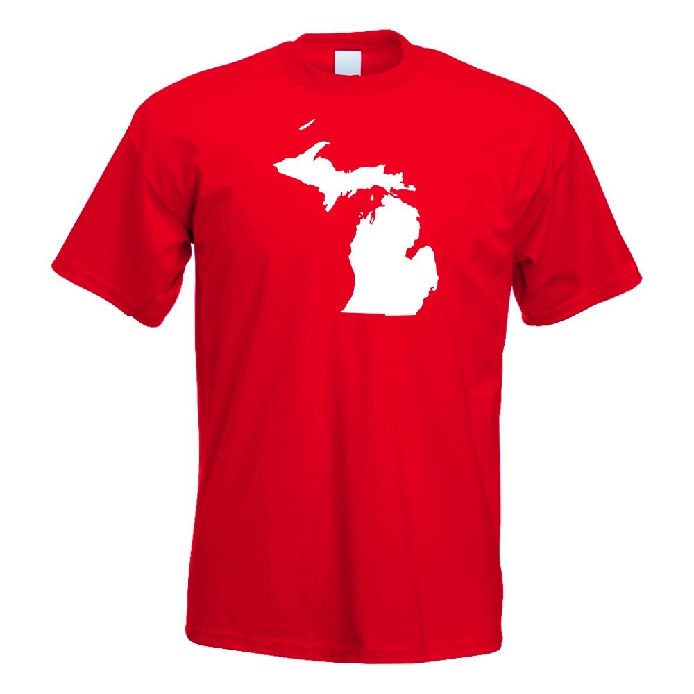 USA - Bundesstaat - Michigan T-Shirt Motiv bedruckt Funshirt Design Print - Picture 16 of 19